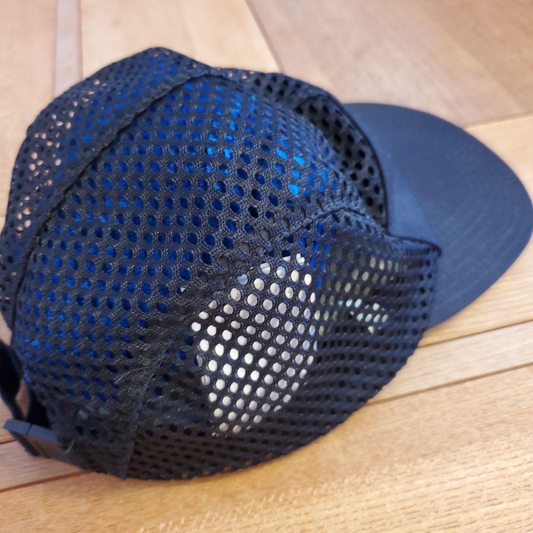 【新品未使用タグつき】off-white　メッシュ　キャップ　黒