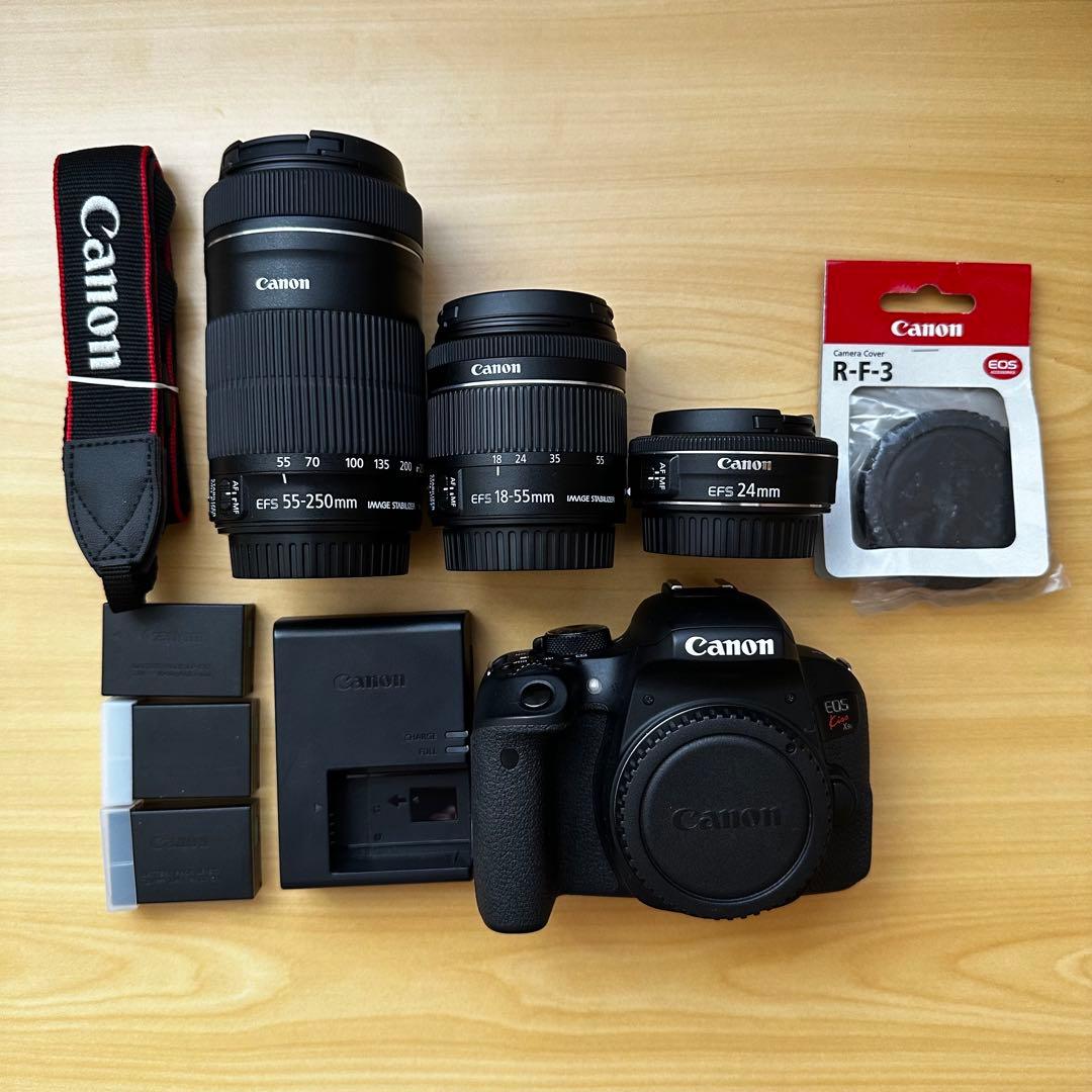 Canon EOS Kiss X9i ダブルズームキット+ 単焦点レンズ