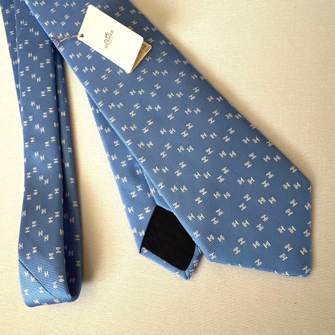 エルメス ネクタイ《デジタルH》新品 未使用
