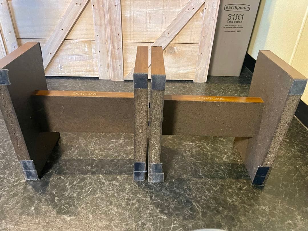 DIATONE DS-66Z スピーカー ペア コード 専用台座付き 動作品