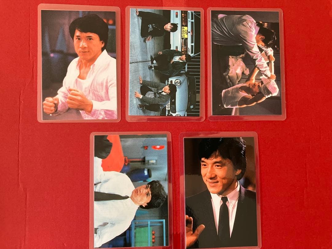 ジャッキーチェーン　ラミネートカード　当時劇場グッズ　ラミカ　27枚セット