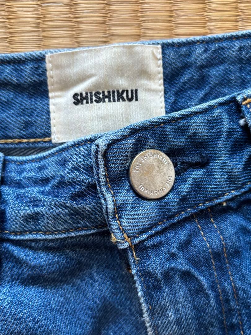 Shishikui Daco デニムパンツ インディゴ36 シシクイ ダコ