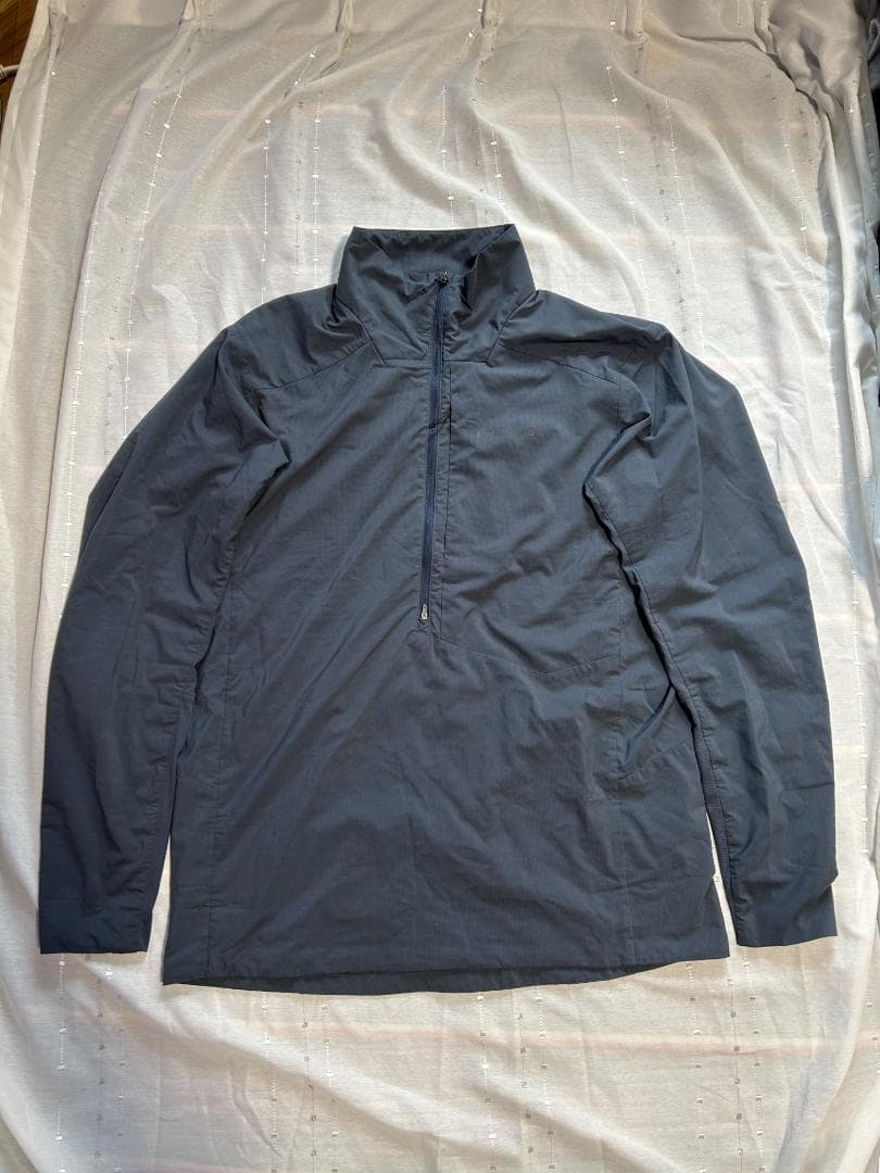 パタゴニア メンズ・ナノエア・ウルトラライトプルオーバー　Lサイズ　ブルーグレー