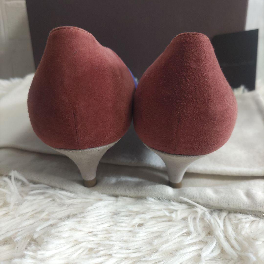 美品✨ PELLICO　ペリーコ　パンプス 　スエード 　マルチパネルパンプス
