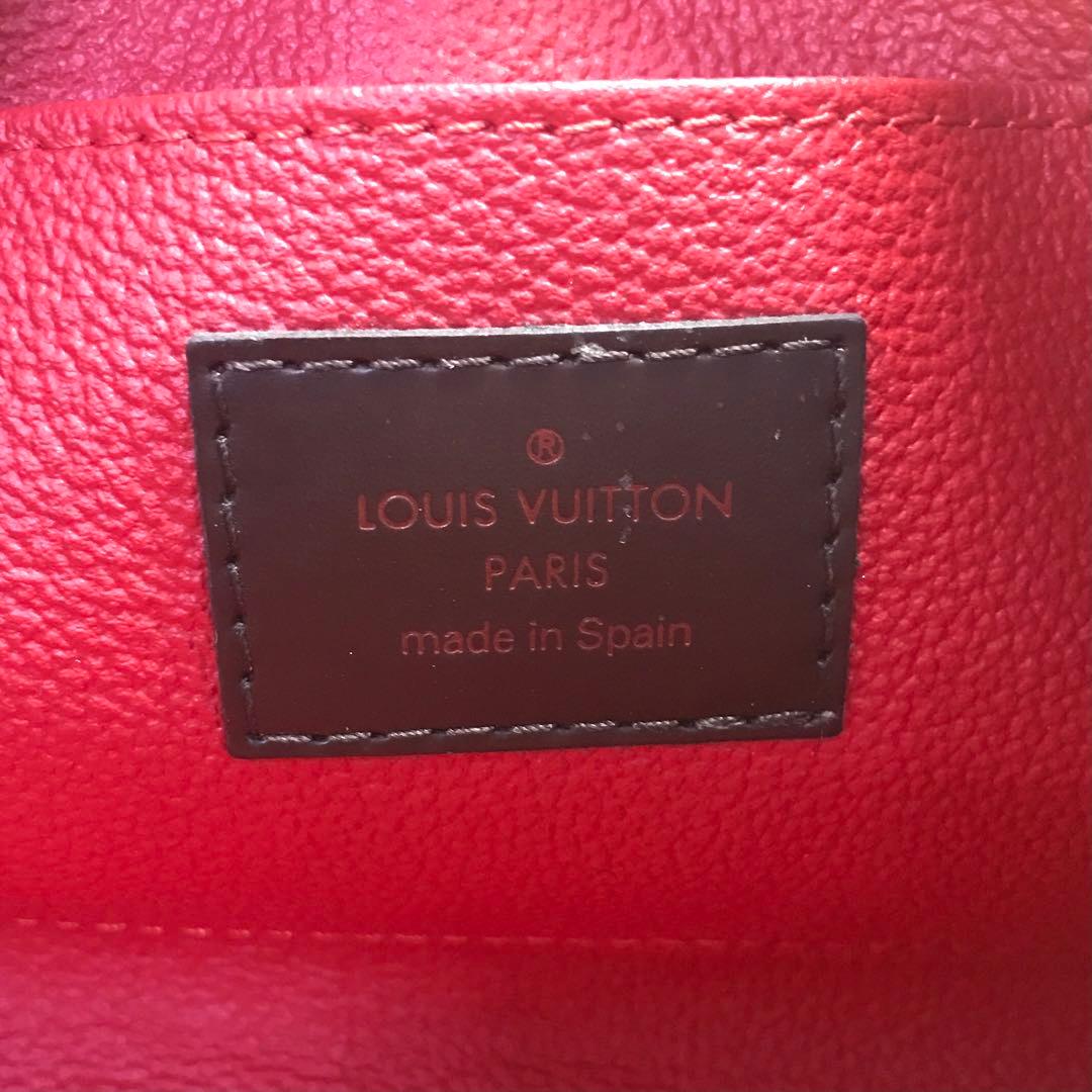 【未使用美品】LOUIS VUITTON ダミエ コスメティックポーチ スペイン
