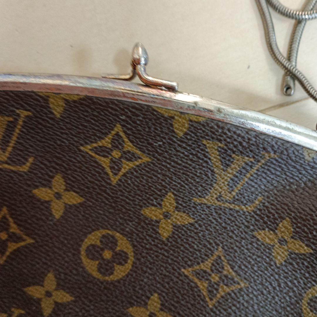 LOUIS VUITTON　がま口ポーチ　USA ヴィトン　バケット　付属品