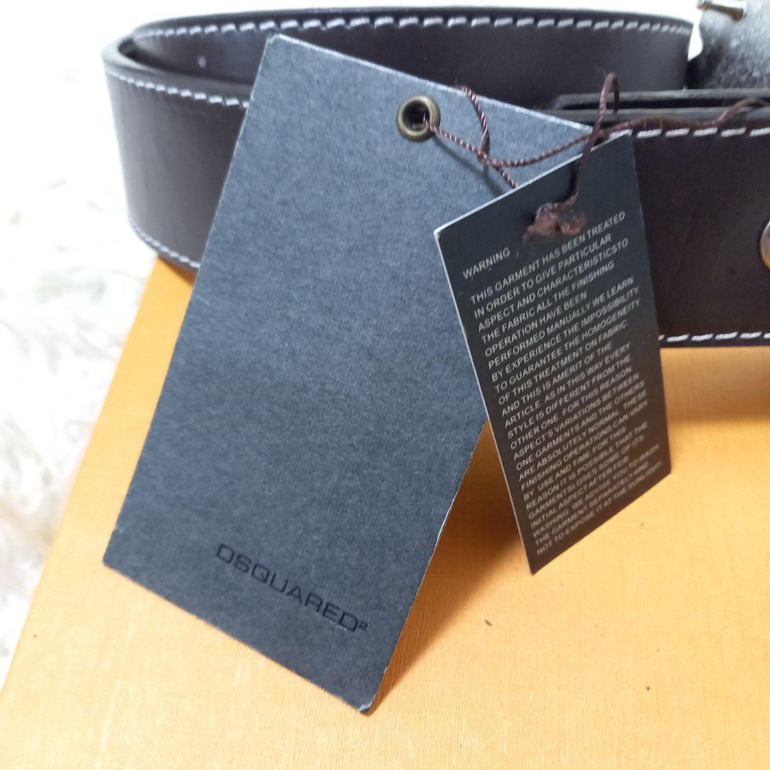 ●タグ付き●　DSQUARED2　Vintage　ディースクエアード　ベルト　革