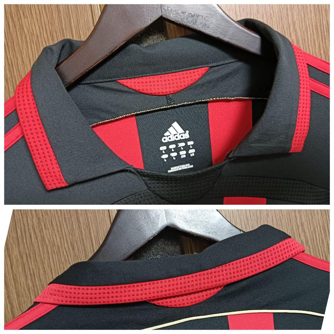 アディダス ACミラン 長袖ユニフォーム 06/07 ホーム M 国内正規品