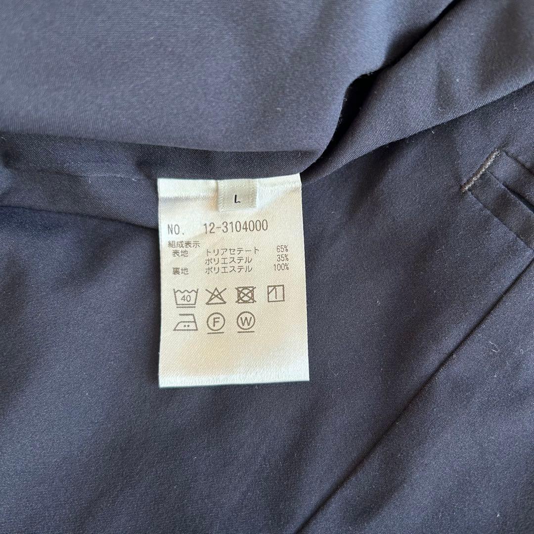 PLST 2024年　トリアセブレンドジャケット　パンツセットアップ　sizeL