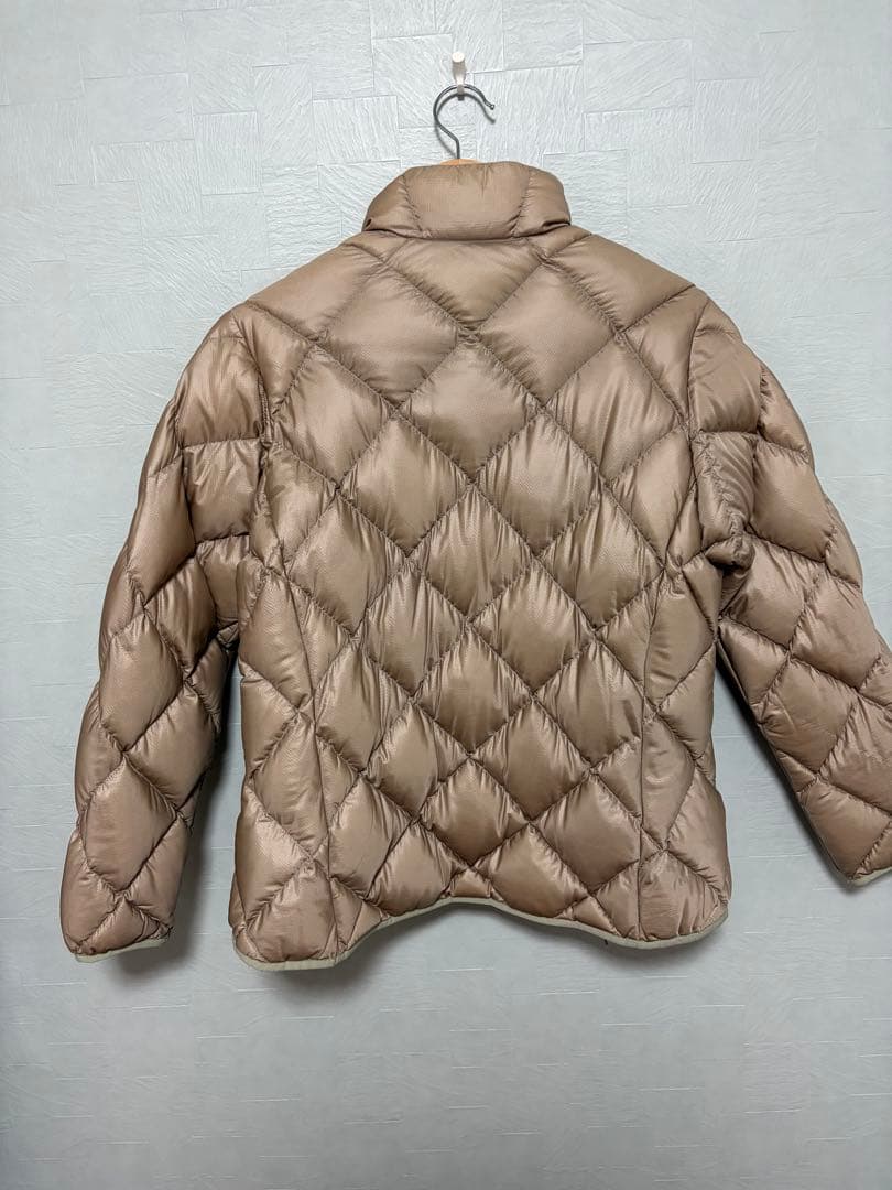 mont-bell ライトアルパインダウンジャケット レディース L ベージュ