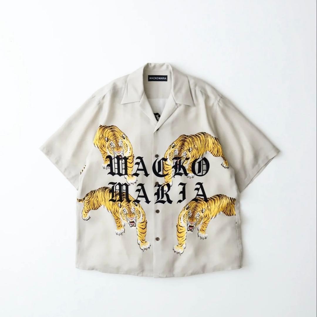 【25SS】ワコマリア　アロハシャツ　ハワイアンシャツ　虎　トラ