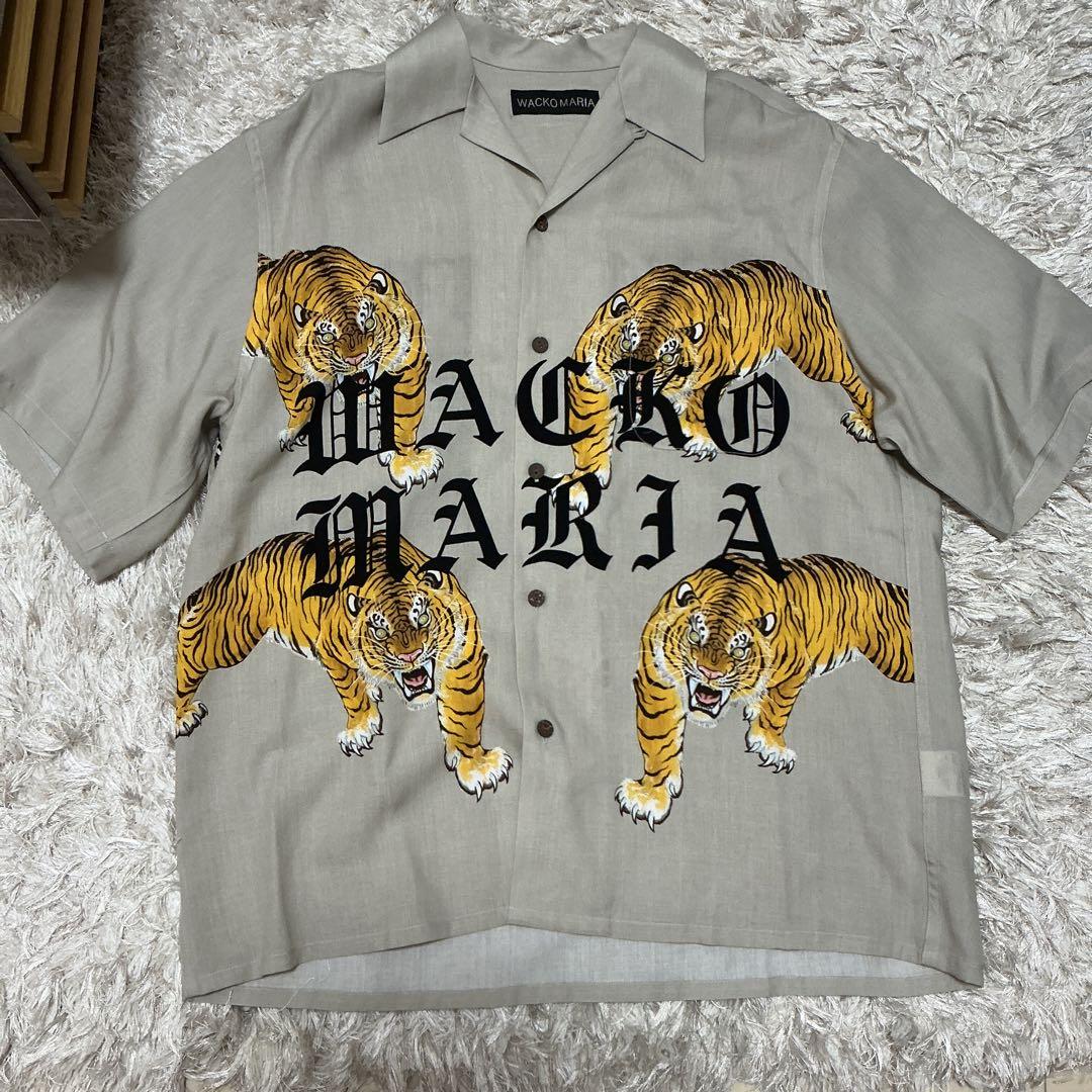 【25SS】ワコマリア　アロハシャツ　ハワイアンシャツ　虎　トラ