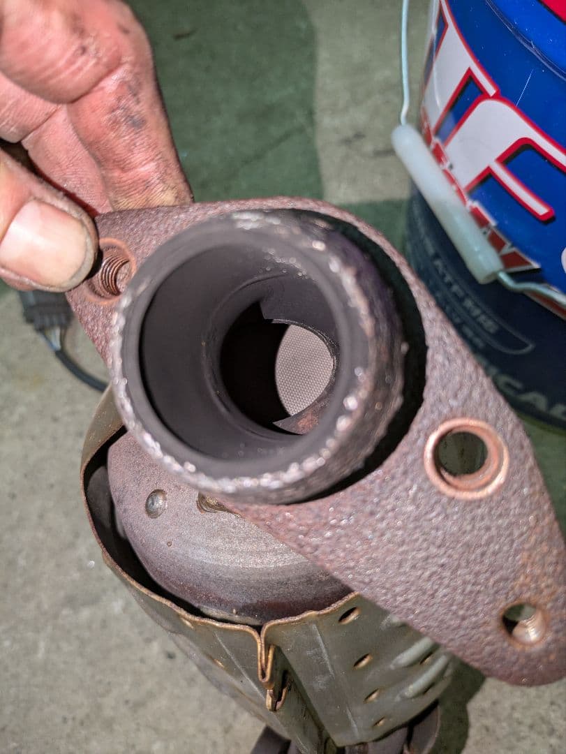 佑*護様 中身綺麗　ワゴンR　スティングレーターボ　MH23S　触媒　チェックラ