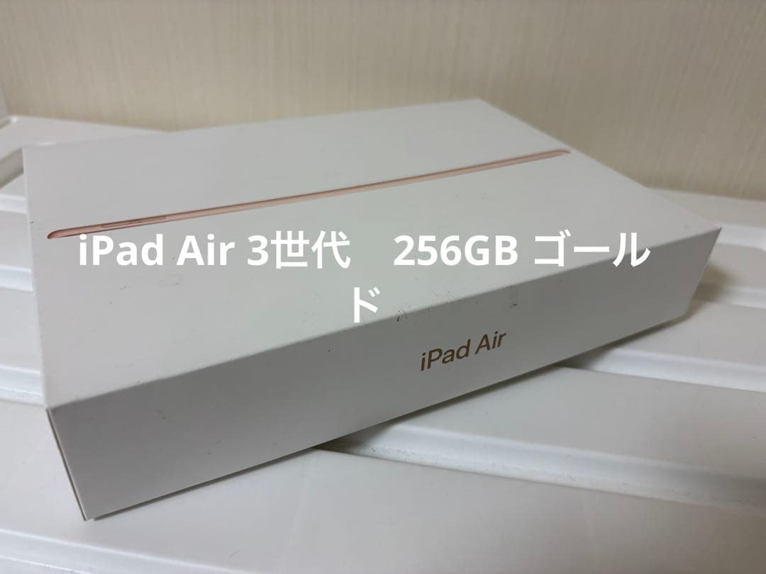 iPad Air 第3世代 256GB ゴールド 本体 USBケーブル付き