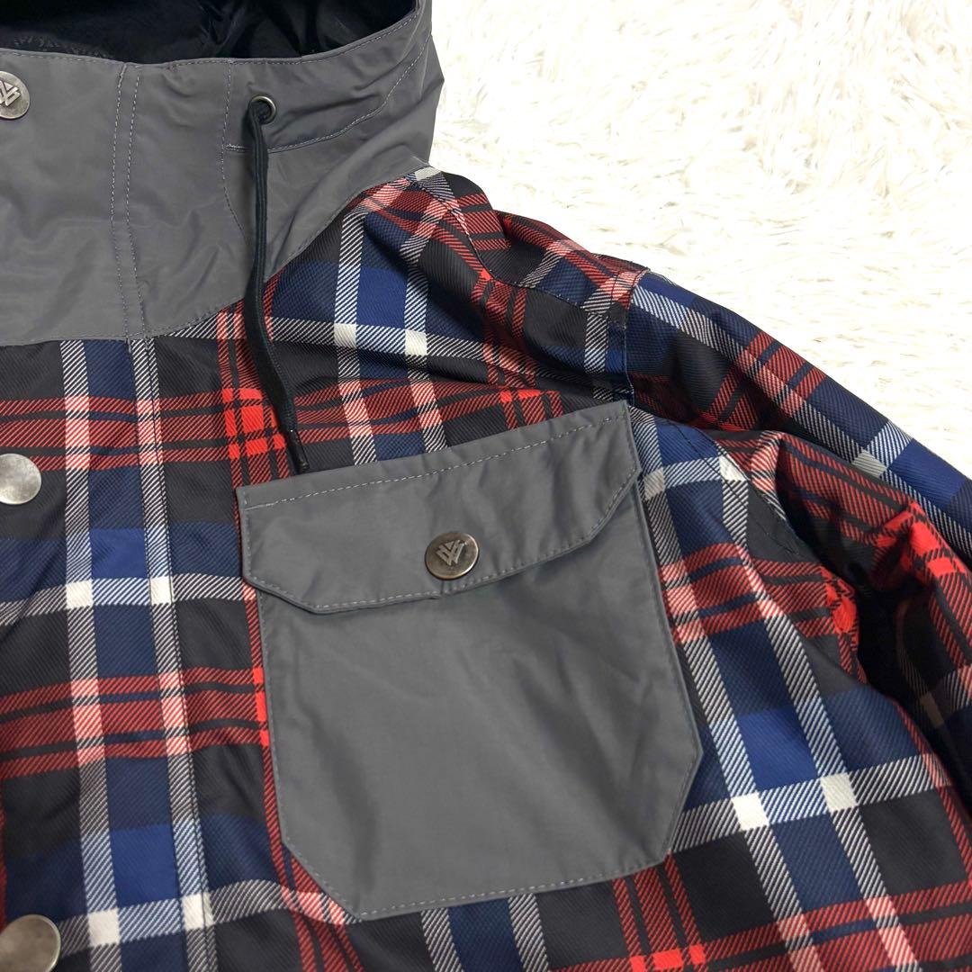 ✨美品✨BURTON スノーウェア スノボ　DRYRIDE　バートン　チェック