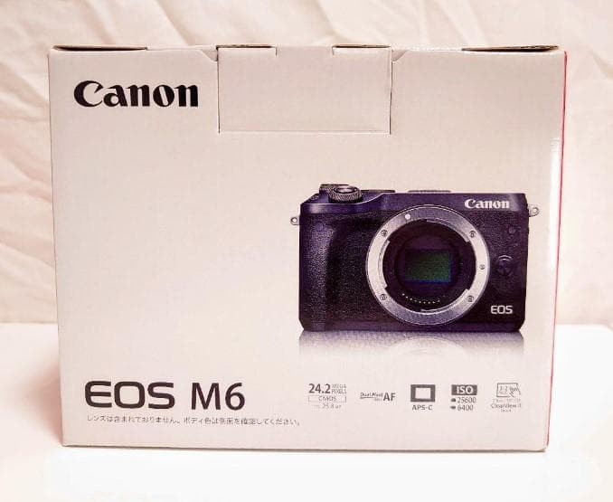 Canon キヤノン ミラーレス一眼 EOS M6 ボディ BK ブラック