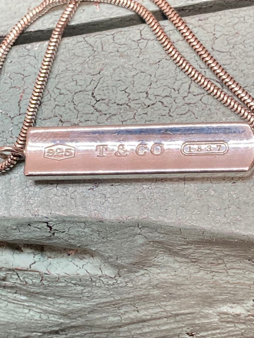 [Tc8] TIFFANY&Co. / ティファニー ナローバーネックレス