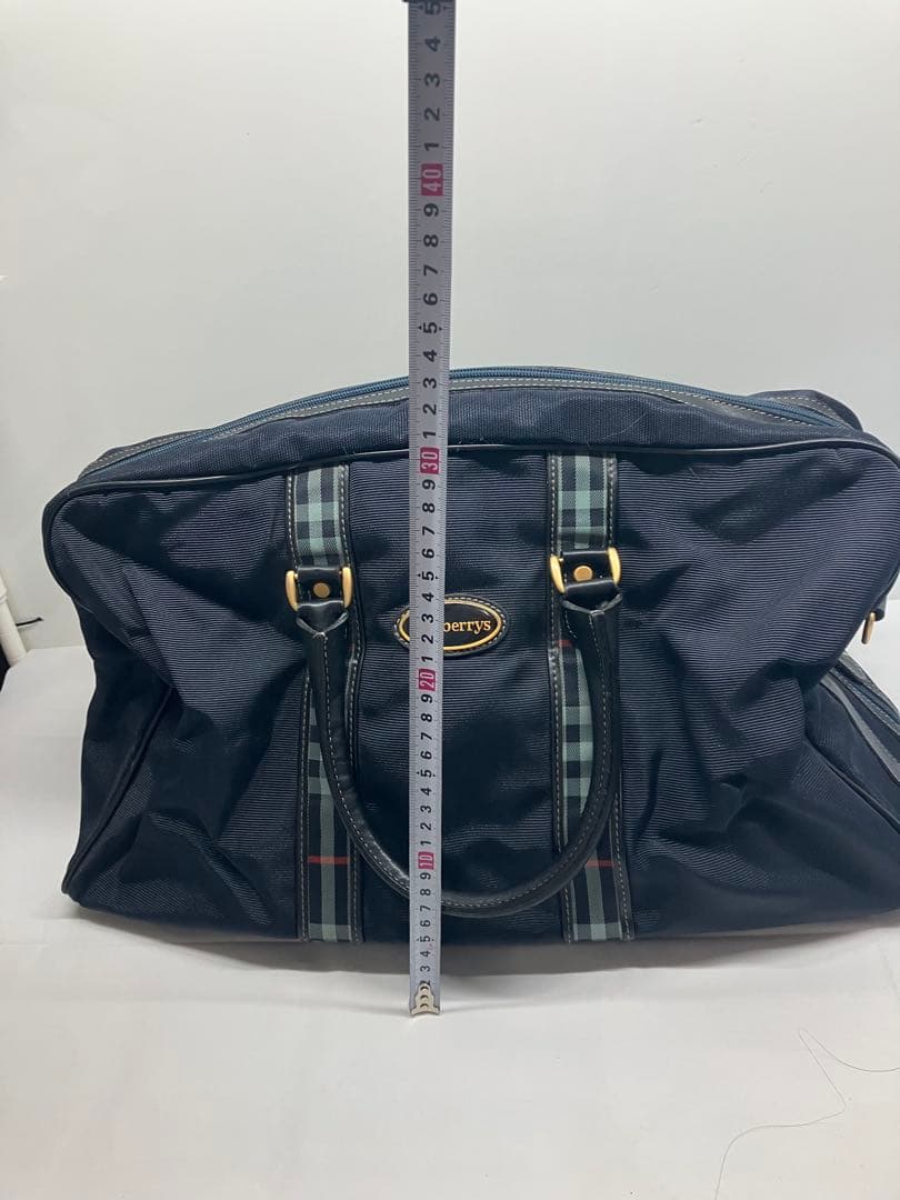 2wayバーバリーズBurberryショルダーバッグボストンバッグ 紺色