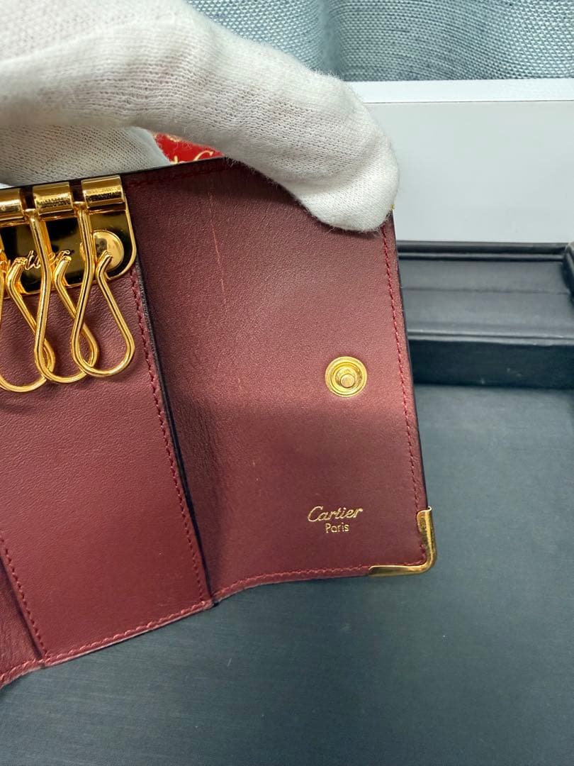 Cartier 4連キーケース マストライン 未使用品！