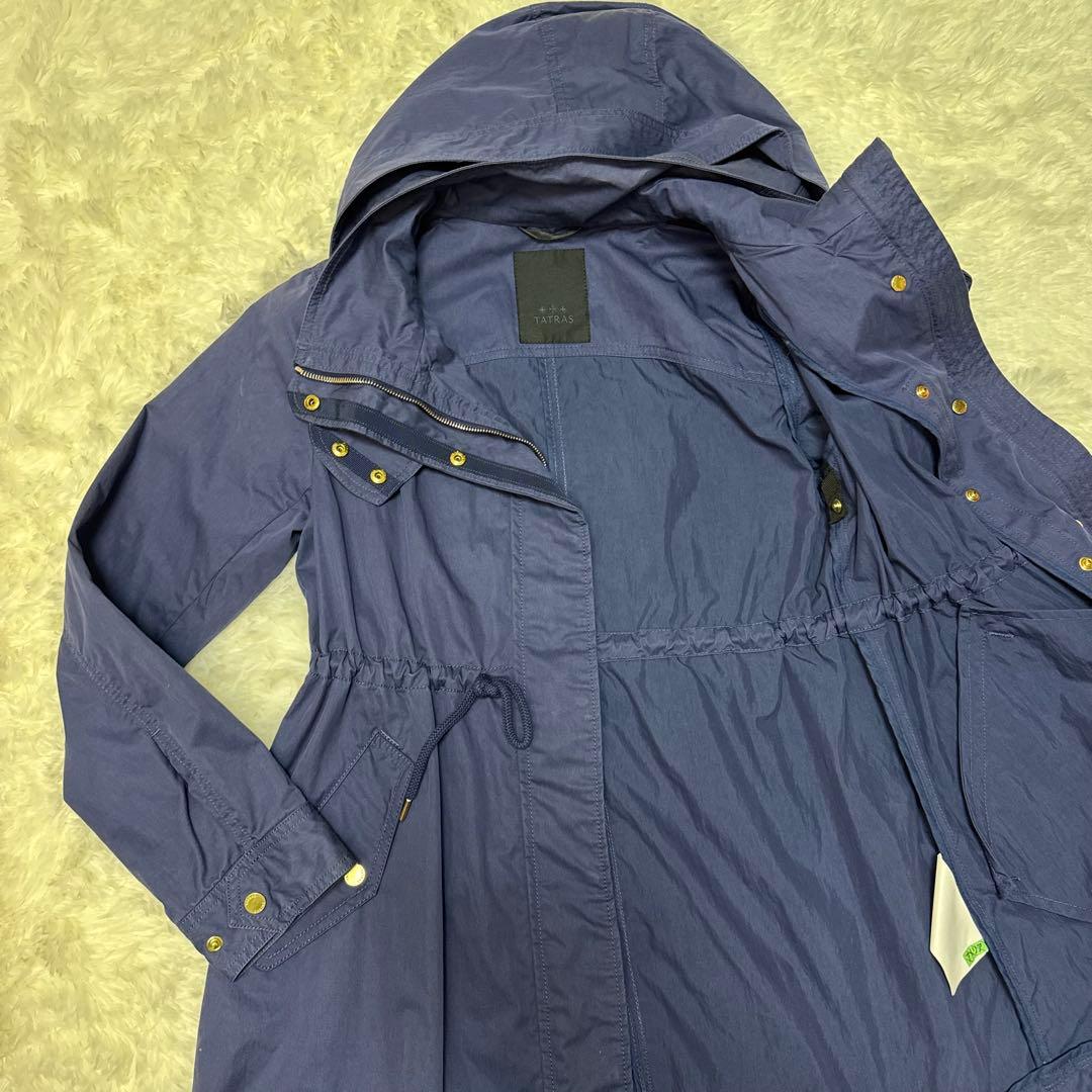 ▼TATRAS タトラス▼別注マウンテンパーカー▼美品 定価7.9万円▼ネイビー