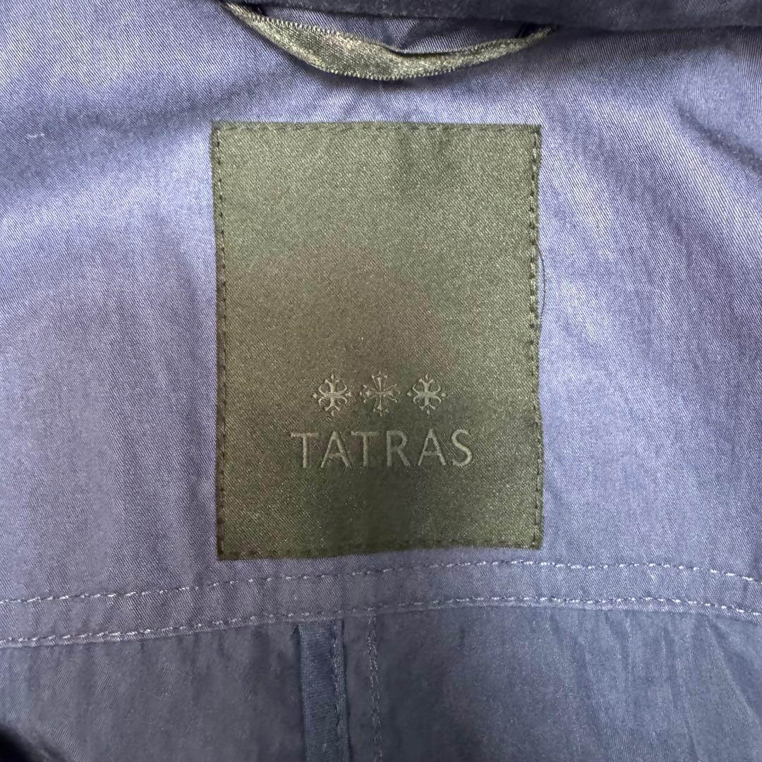 ▼TATRAS タトラス▼別注マウンテンパーカー▼美品 定価7.9万円▼ネイビー