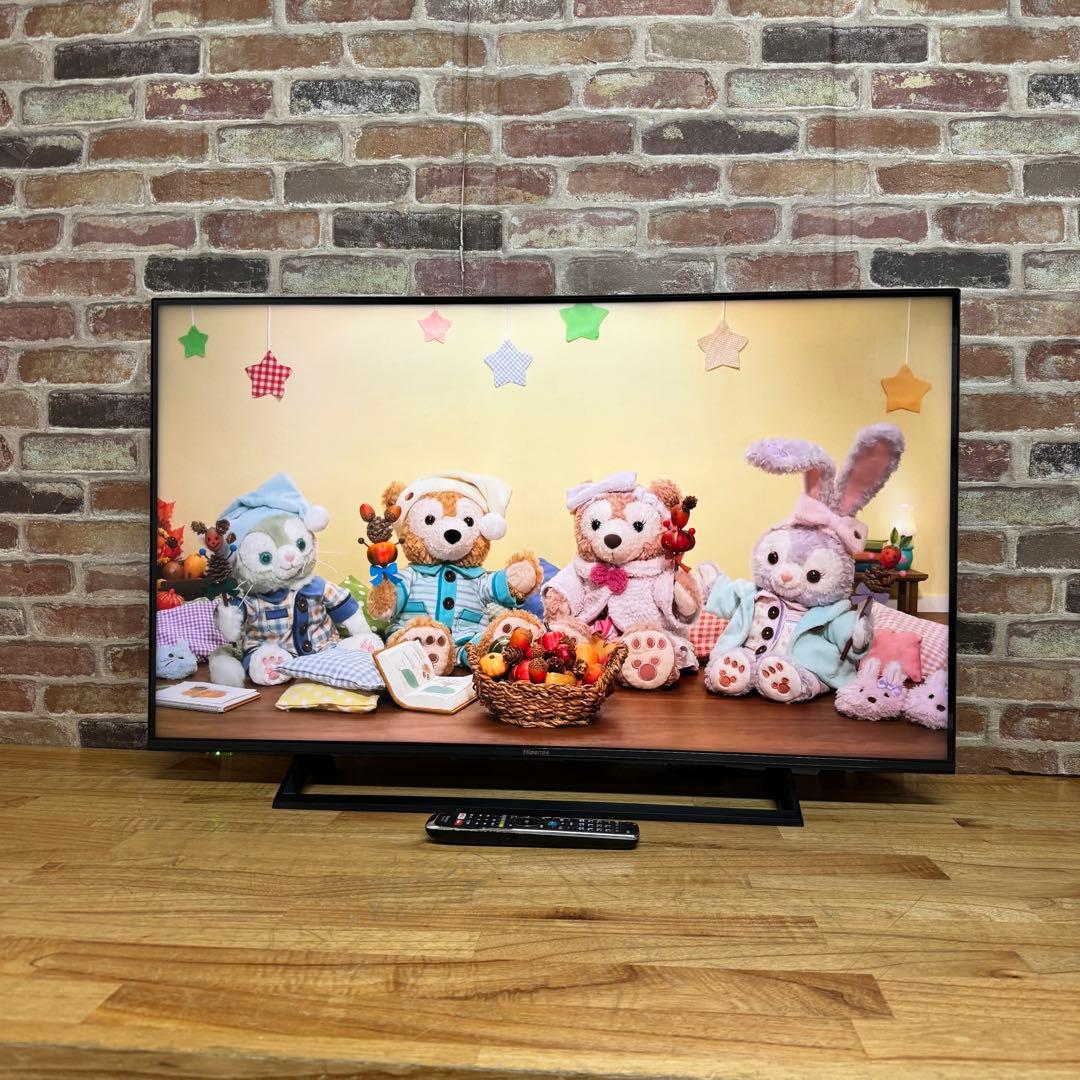 ハイセンス 43V型 4K液晶テレビ 43E6800 スマートテレビ 動画アプリ
