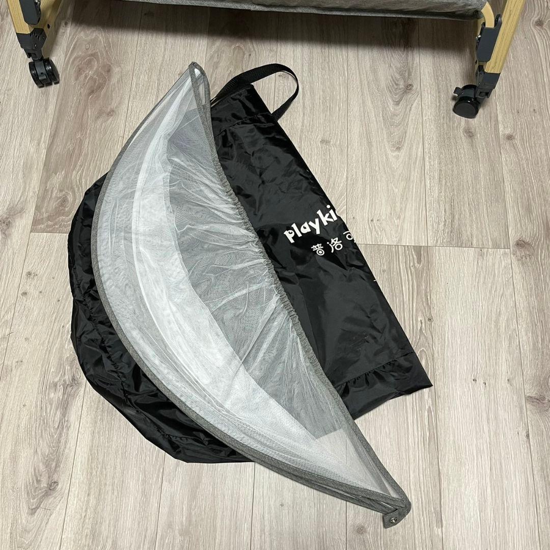 ☆美品 説明書 おまけ付き☆【ZOOBLY ベビーベッド おりたたみ 付属品 】