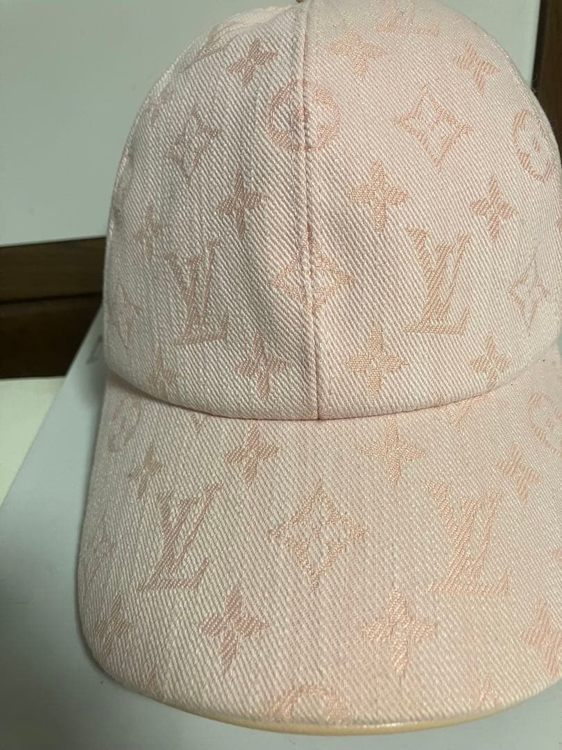 ルイヴィトン　モノグラムデニムキャップ