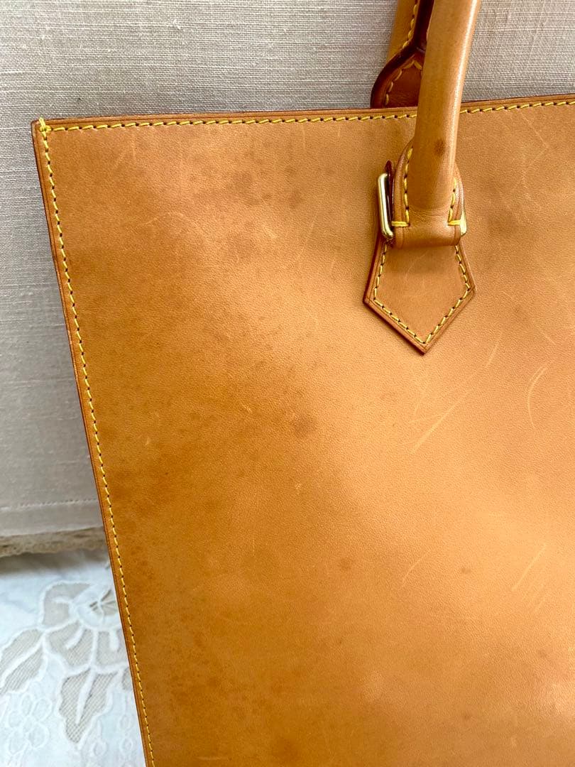 ルイヴィトン　レザートートバッグ　スペシャルオーダー