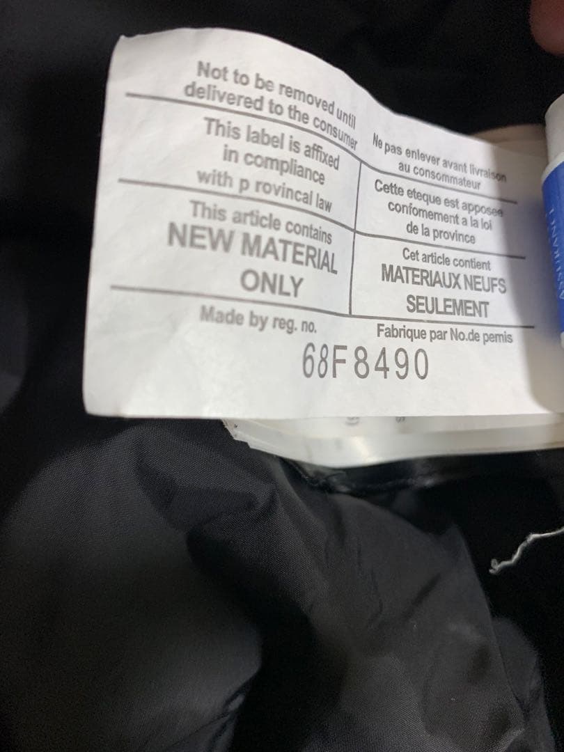   カナダグースダウンジャケット L/G レッド タグ有り