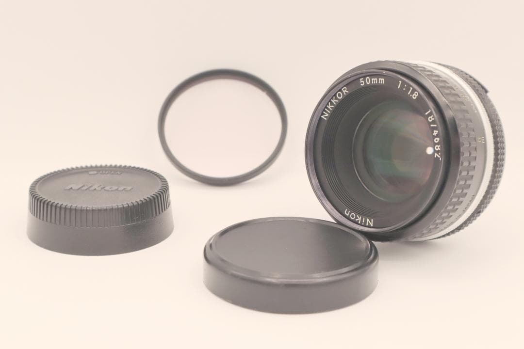 【美品 動作確認済】Nikon ニコン Ai Nikkor 50mm F1.8