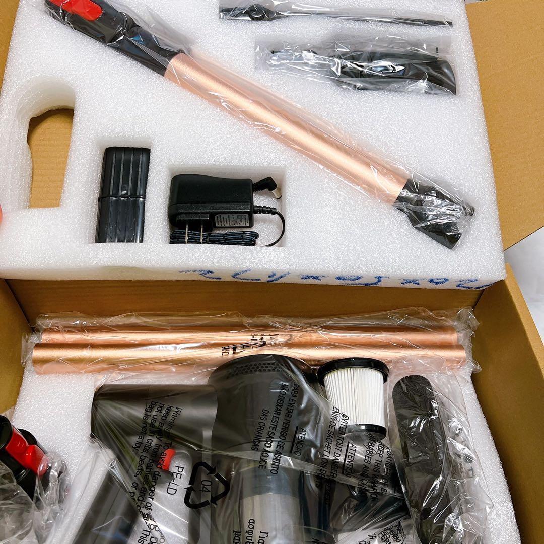 掃除機 コードレス 軽量 サイクロン式 スティッククリーナー2WAY伸縮型パイプ