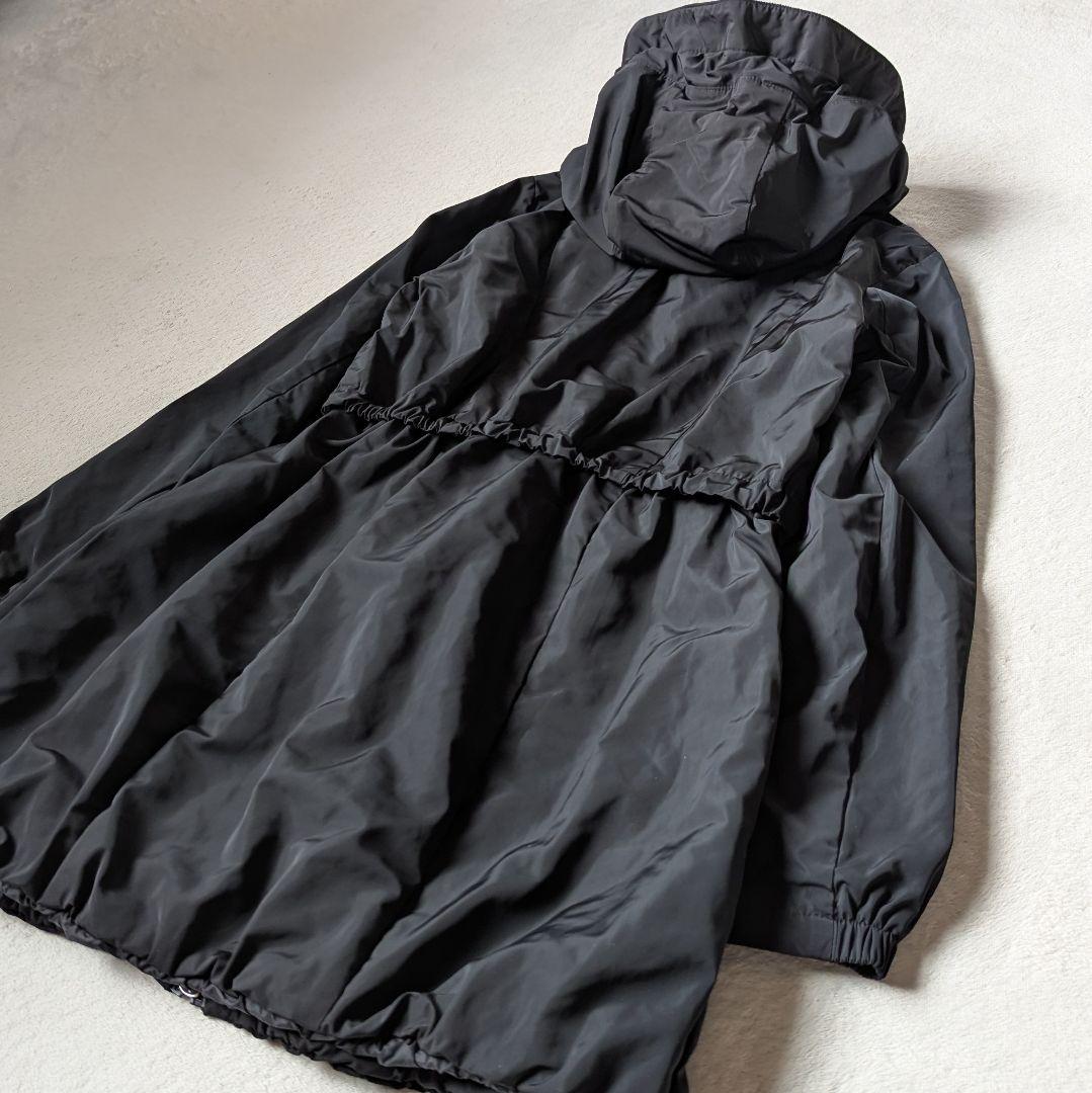 【人気モデル】 モンクレール TOPAZ ナイロンコート 黒 サイズ1 S相当