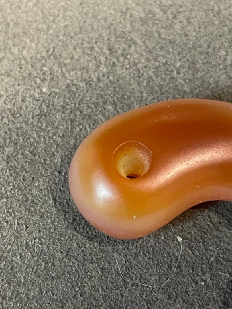 古墳時代中期　赤瑪瑙製勾玉