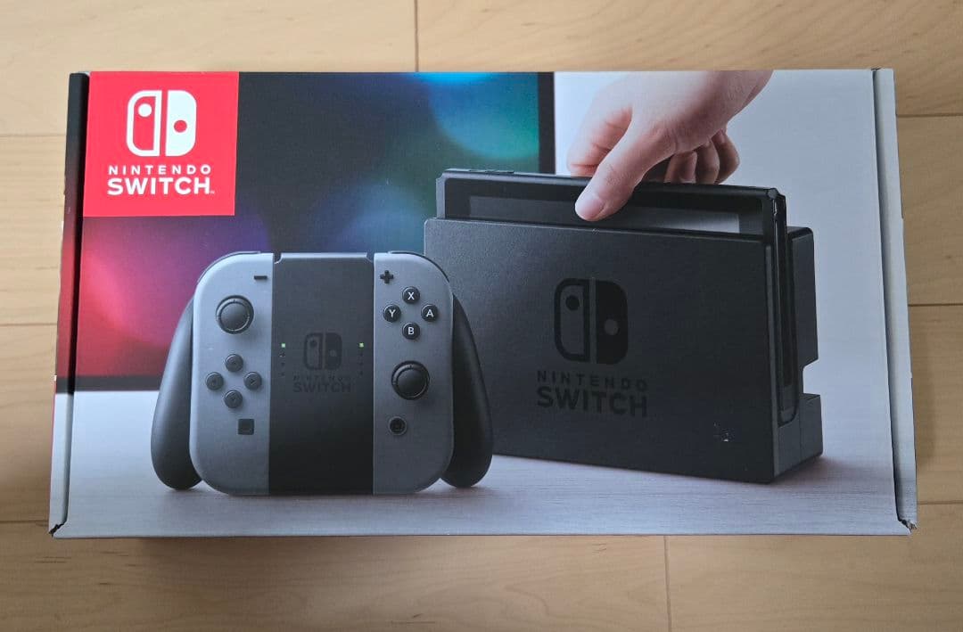 Nintendo Switch 本体 グレー 純正プロコン付き