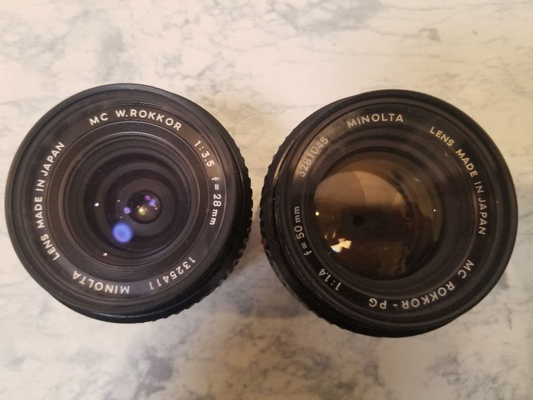 【3点セット】minolta ミノルタ XE レンズ