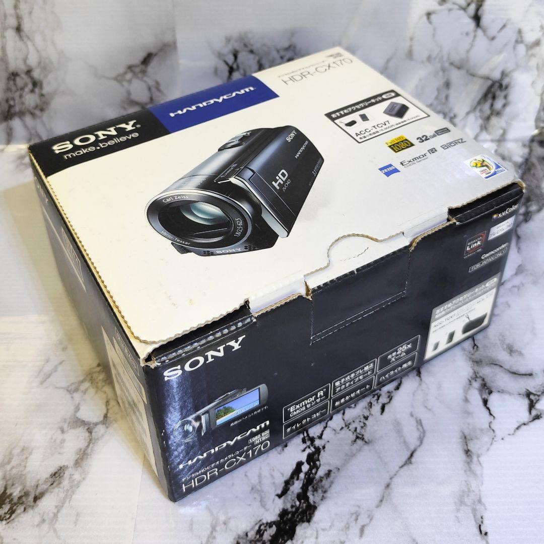 【美品】SONY デジタルビデオカメラ ハンディカム HDR-CX170