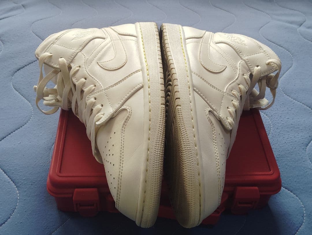 ・美品【 29 cm 】Nike Air Jordan 1トリプル ホワイト ・