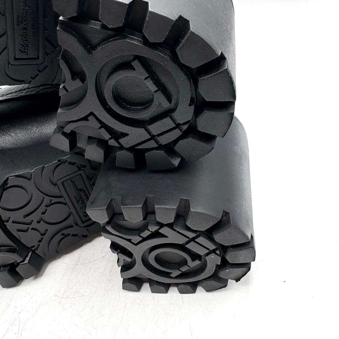 美品✨ サルヴァトーレフェラガモ ランディングブーツ サイドジップ 【6.5c】