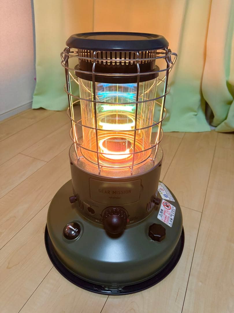 値下げ 美品　TOYOTOMI GEAR MISSION 灯油ストーブ　22年製