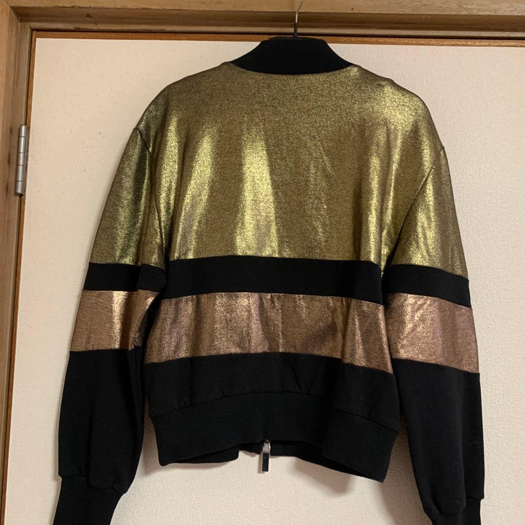 emanuel ungaro ボンバージャケット ゴールド