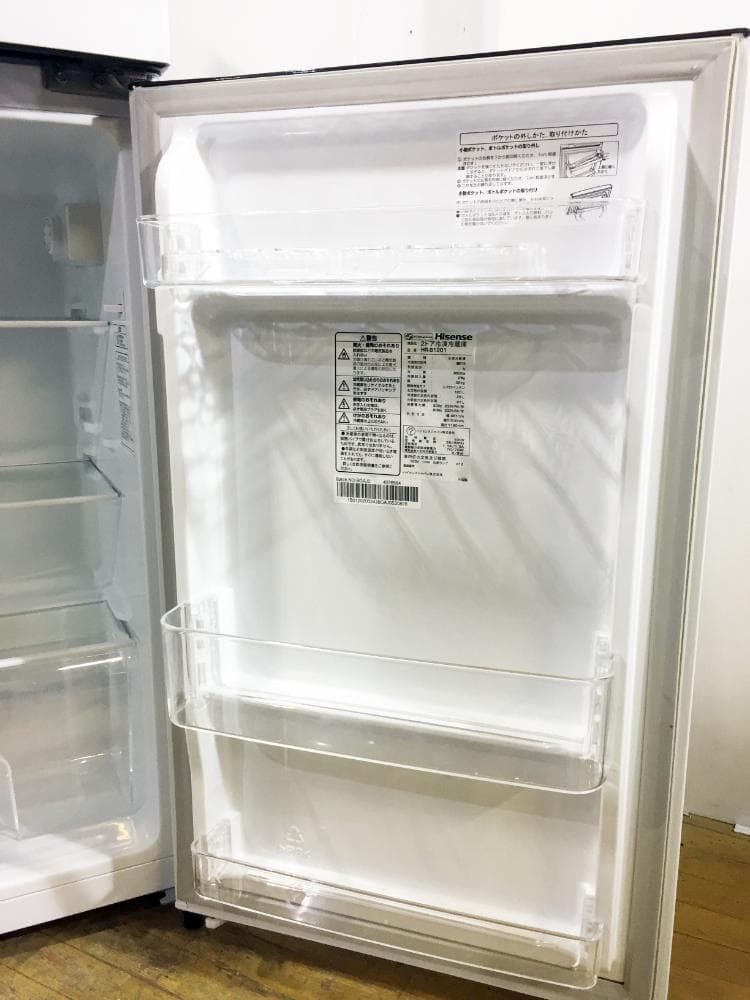 30日迄！送料無料★Hisence 120L 冷蔵庫【HR-B1201】E2QW