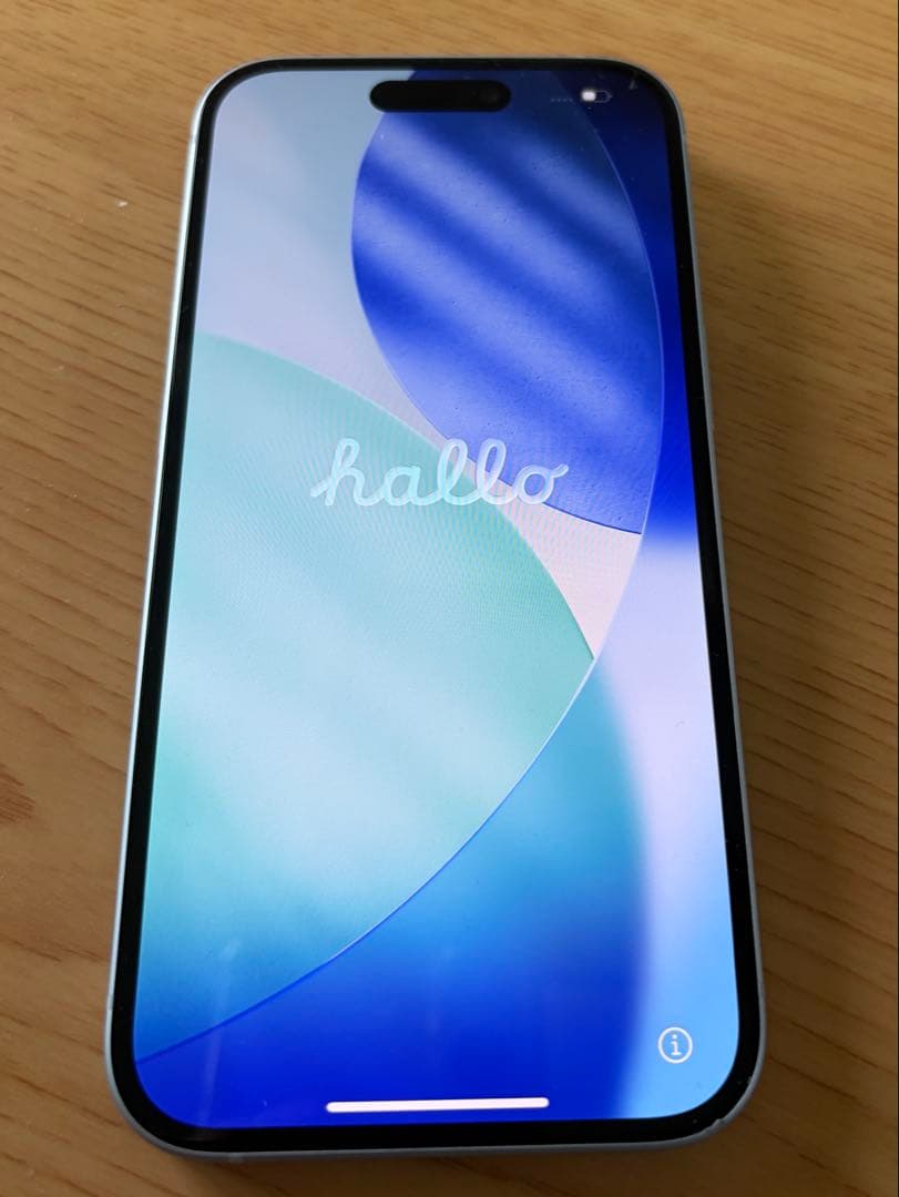 iPhone 15 Blue 128GB SIMロックなし【良品】