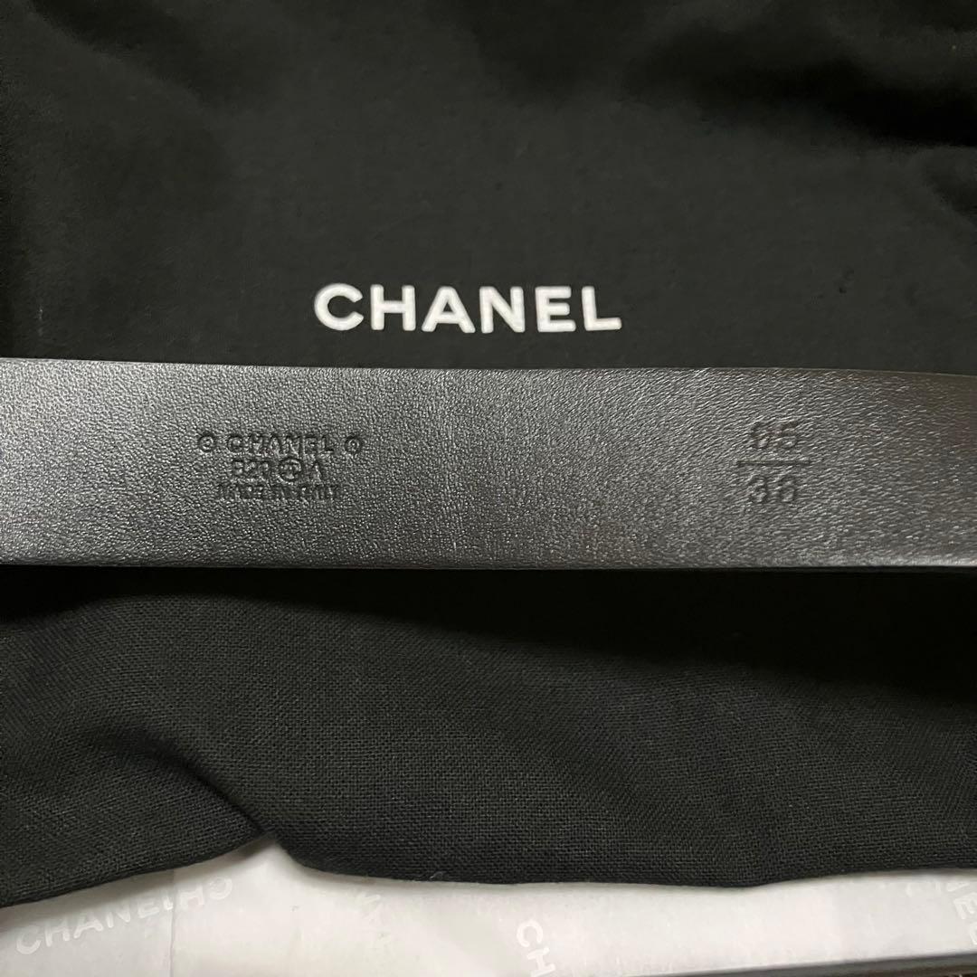 CHANELベルト CCマーク ゴールドバックル シャネル