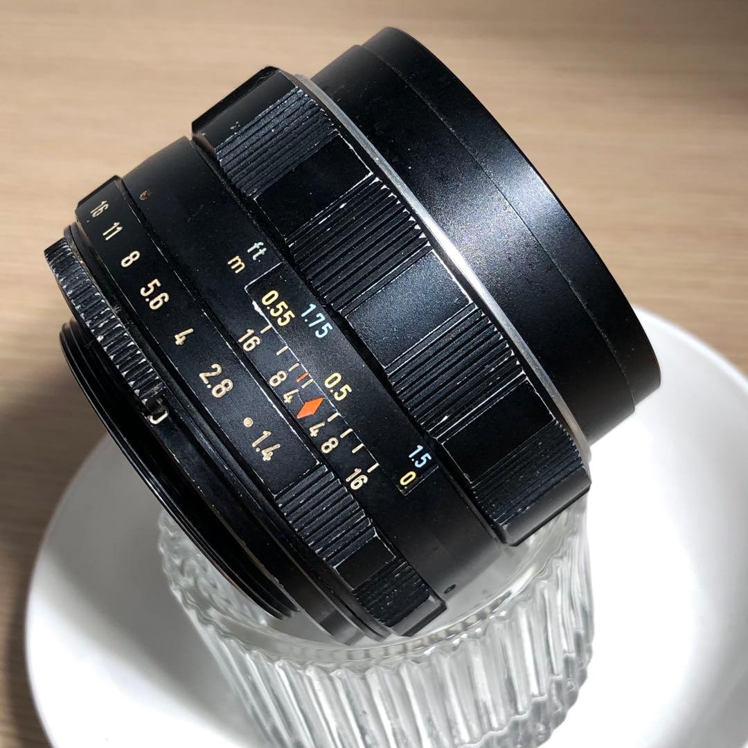PENTAX super takumar 50mm f1.4 m42マウント