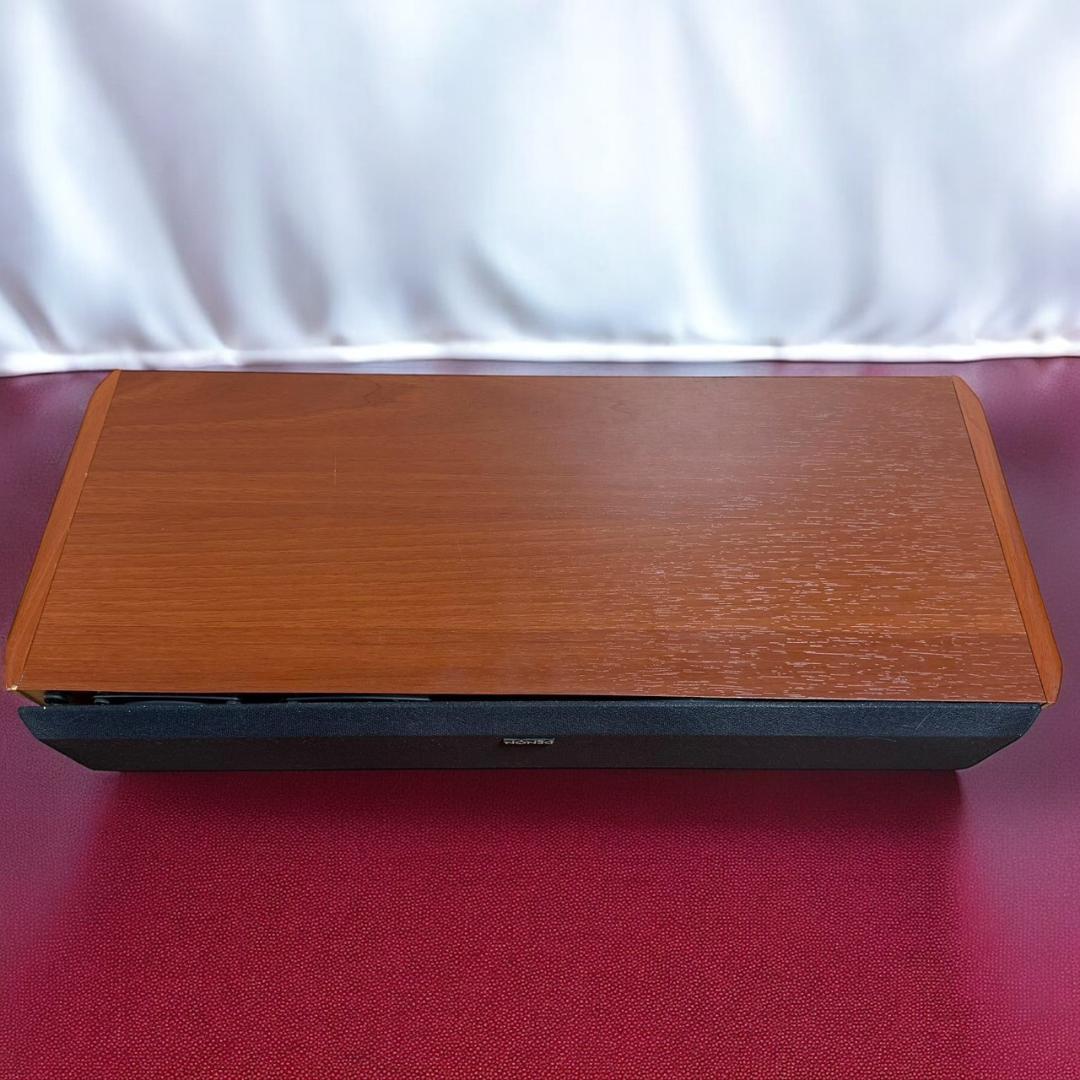 ☆良品 DENON デノン SC-C555SA センタースピーカー 木目