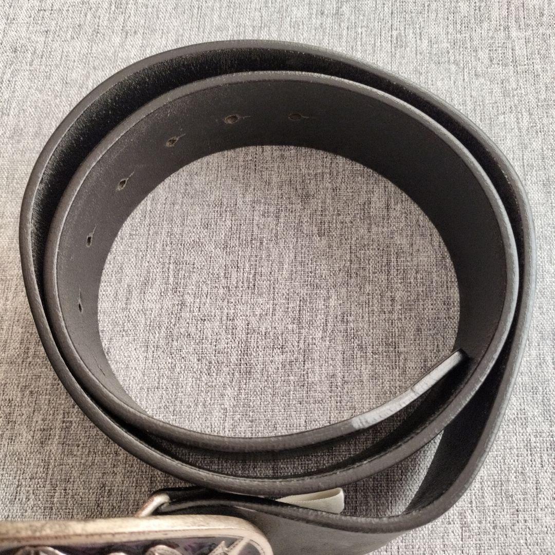 DIESEL◉レザーベルト　バックル　メンズ