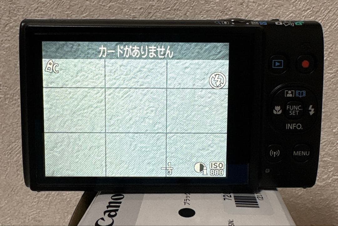 【極美品】canon ixy650m BK 箱付き バッテリー 充電器 付属品