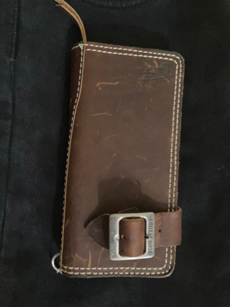 【廃盤・美品】REDWING 長財布 美品 レザー アメカジ ブラウン