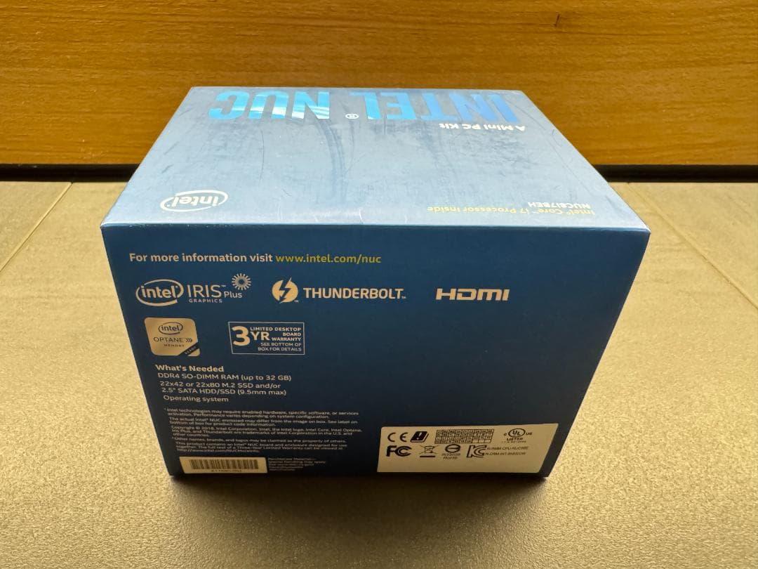 Intel NUC8i7BEH メモリ32GB